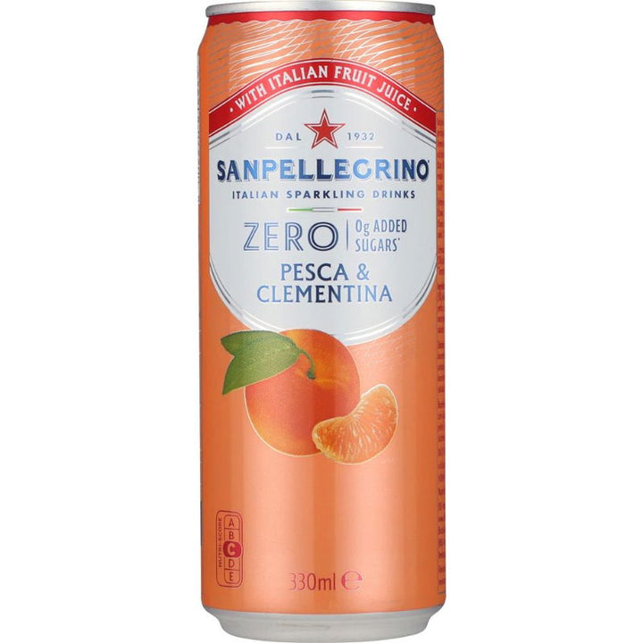 Produktbillede af San Pellegrino Fersken Zero 33 Cl. på tilbud i premium kvalitet