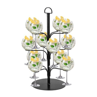Cocktail Træ Sort M. 12 Gin Glas ❤ Kæmpe udvalg i BARLIFE ❤ Billig fragt og hurtig levering 2 - 5 hverdage - Varenummer: BAR-649830 / Ean: '28428141269357 på lager - Udsalg på Home Barindretning Møbler & indretning Spar op til 65% - Over 360 kendte mærker på udsalg