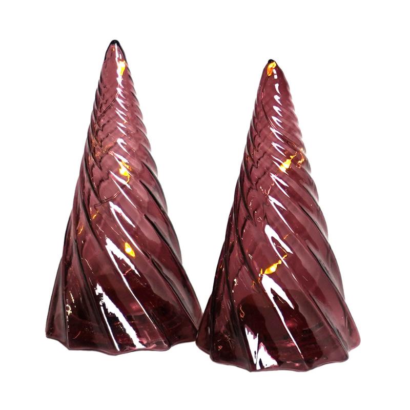 Produktbillede af Sirius Vilma Træ 2 stk. H11cm. Bordeaux i premium kvalitet