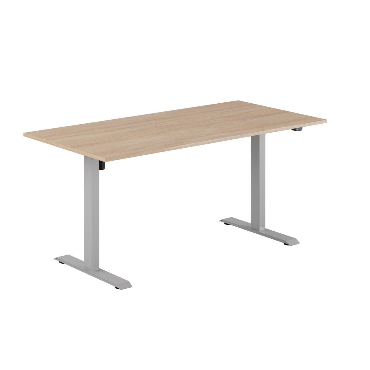 Produktbillede af EASY Hæve/Sænkebord m/1 motor 160x80cm Urban-grå på tilbud
