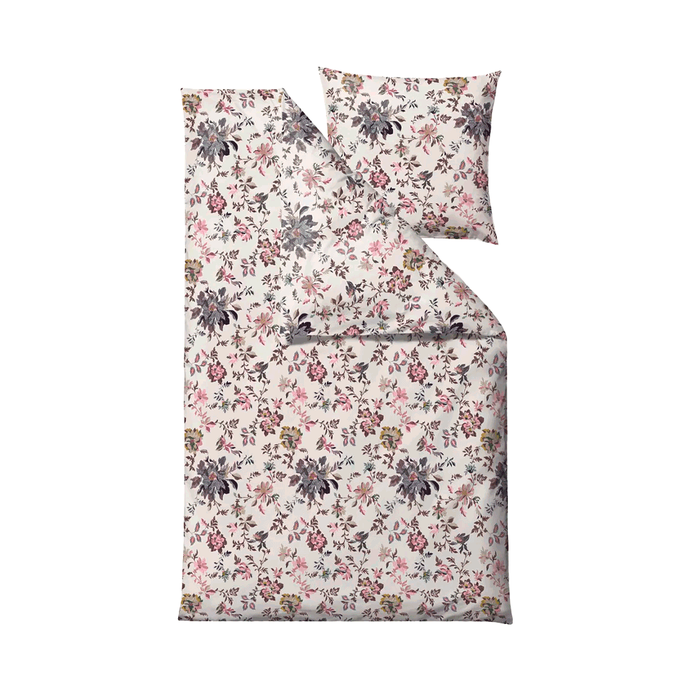 Södahl TAPESTRY sengetøj i pink med blomsterprint