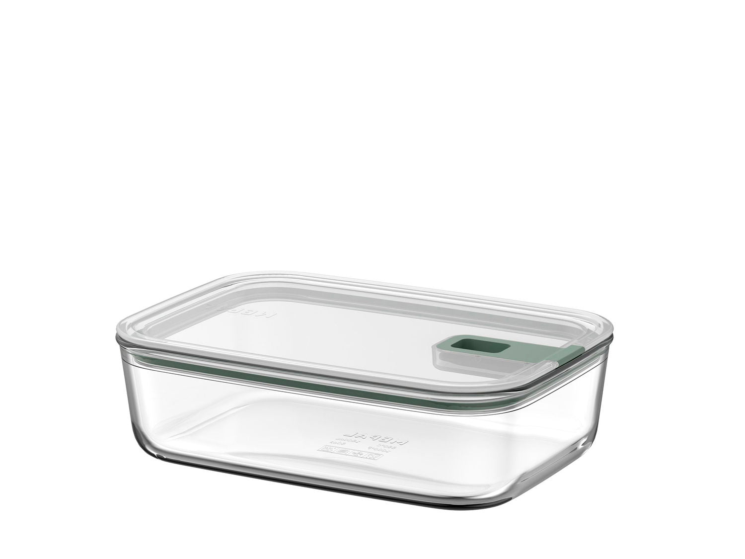 Produktbillede af Mepal EasyClip Husholdningsboks 1500 ml Nordic sage glas i premium kvalitet
