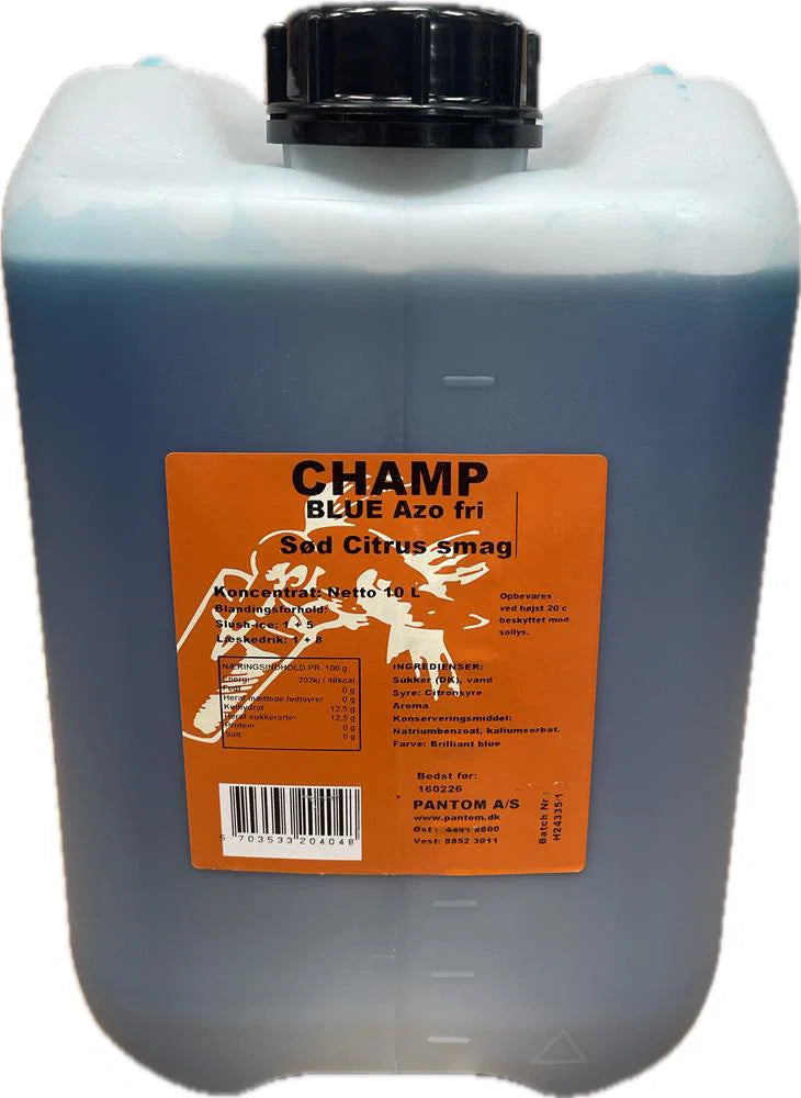 Champ Slushice Blue Sød Citrus 10l