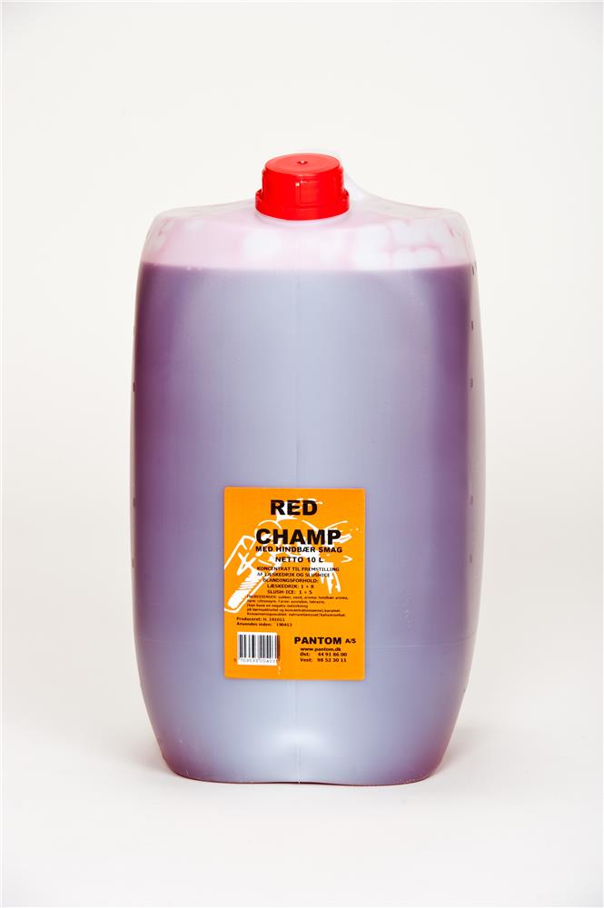 Produktbillede af Champ Slushice Hindbær Rød 10l på tilbud – premium kvalitet og detaljer
