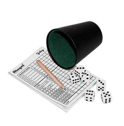 Magni - Yatzy Spil med pointblok og terninger ❤ Stort online udvalg i Magni ❤ Billig fragt og hurtig levering 2 - 5 hverdage - Varenummer: BGH-47731101860170 / Ean: '5707594038741 på lager - Udsalg på Alle produkter (Lagerbeholdning er større end 1) Spar op til 57% - Over 434 design brands på udsalg