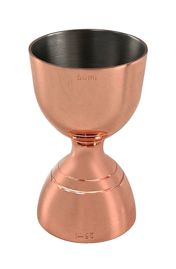 Produktbillede af Bel Jigger Kobber 25/50ml Mezclar på tilbud i premium kvalitet