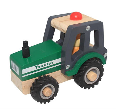 Magni - Traktor i træ med gummihjul L18 cm ✔ Kæmpe udvalg i  Magni ✔ Billig fragt og hurtig levering 2 - 5 hverdage - Varenummer: BGH-47360540442954 / Ean: '5707594038956 på lager - Udsalg på Alle produkter (Lagerbeholdning er større end 1) Spar op til 56% - Over 360 kendte mærker på udsalg