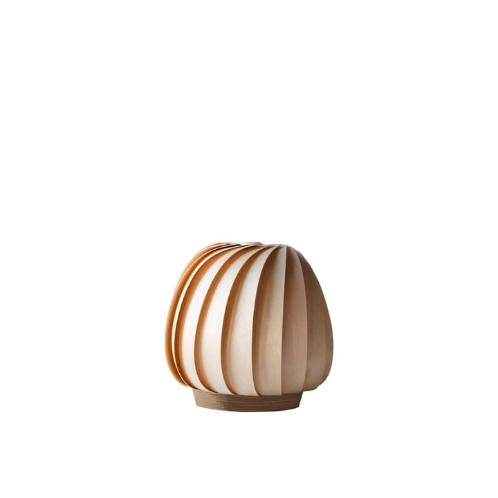 ST906 Mini Bordlampe Naturlig Birk Ø18 Tom Rossau