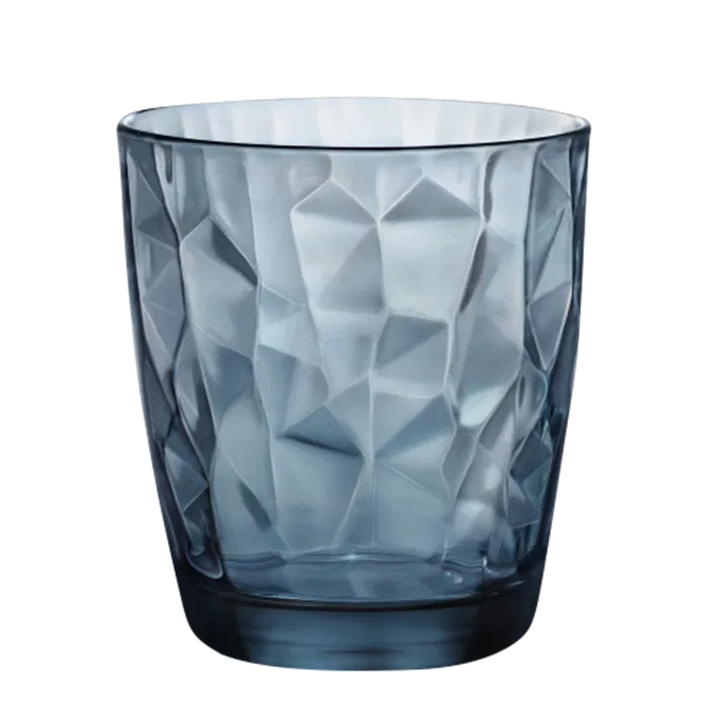 Drikkeglas 39 Cl Diamond Blå