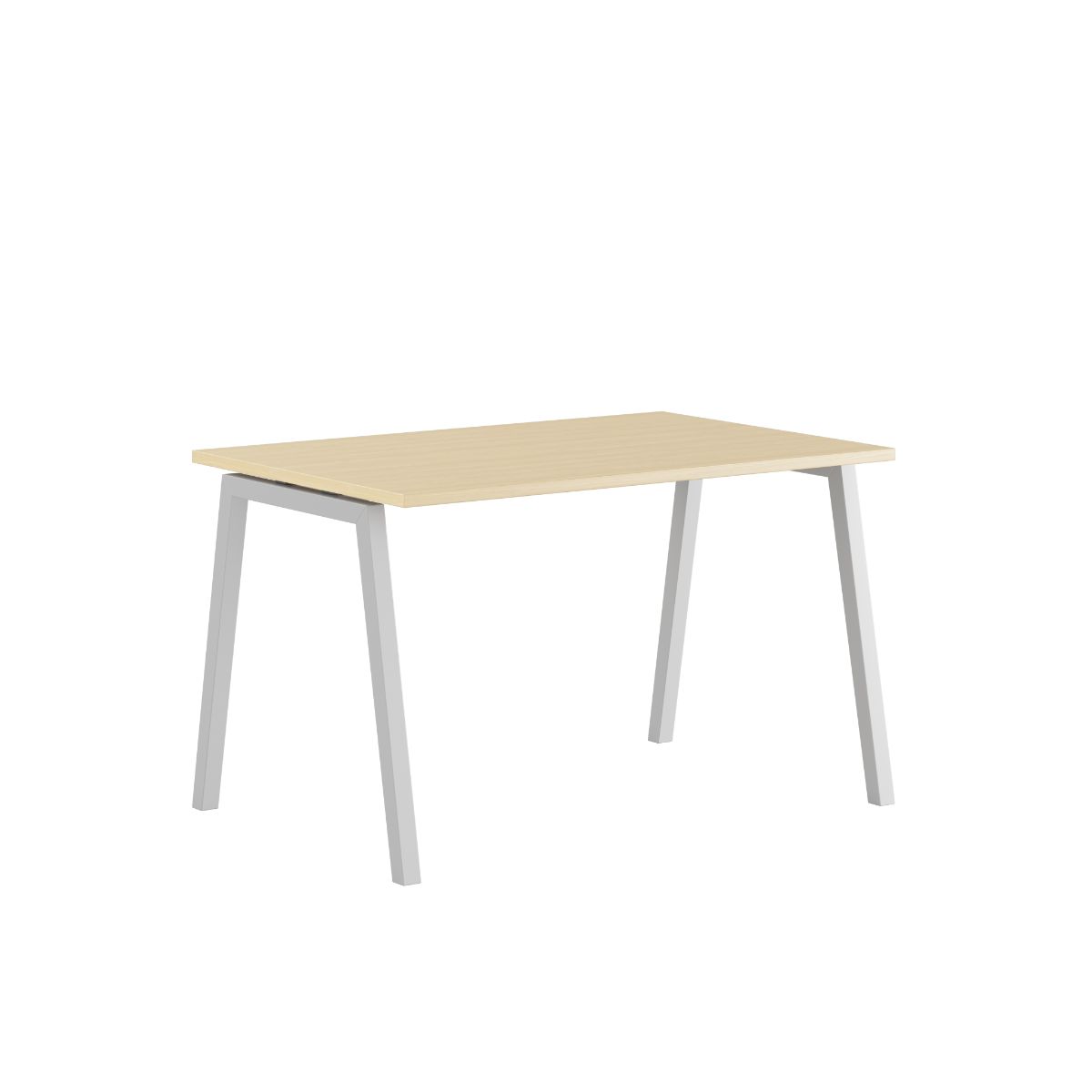 Produktbillede af Luna A Bord 120x80cm Birk-hvid på tilbud