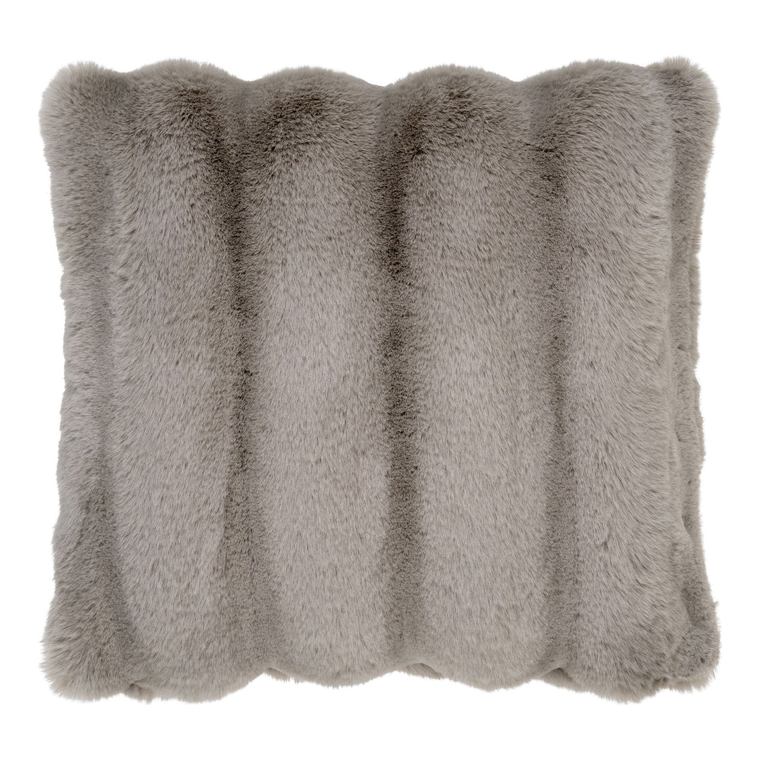 HOUSE NORDIC  Pude imiteret pels beige 45x45 cm
