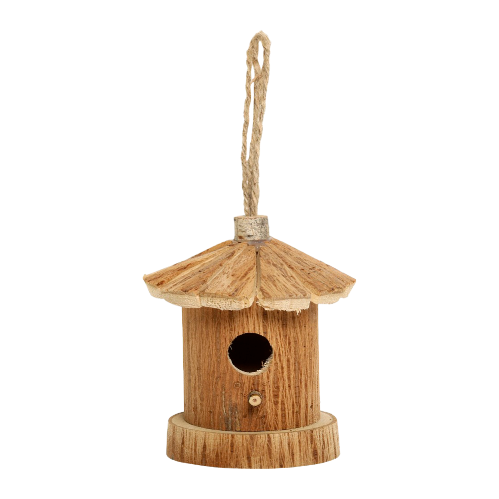 Produktbillede af FUGLEHUS i træ m. pind på tilbud i høj kvalitet