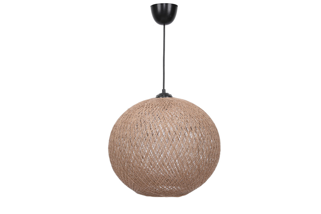 LUMI Pisa loftlampe creme jute