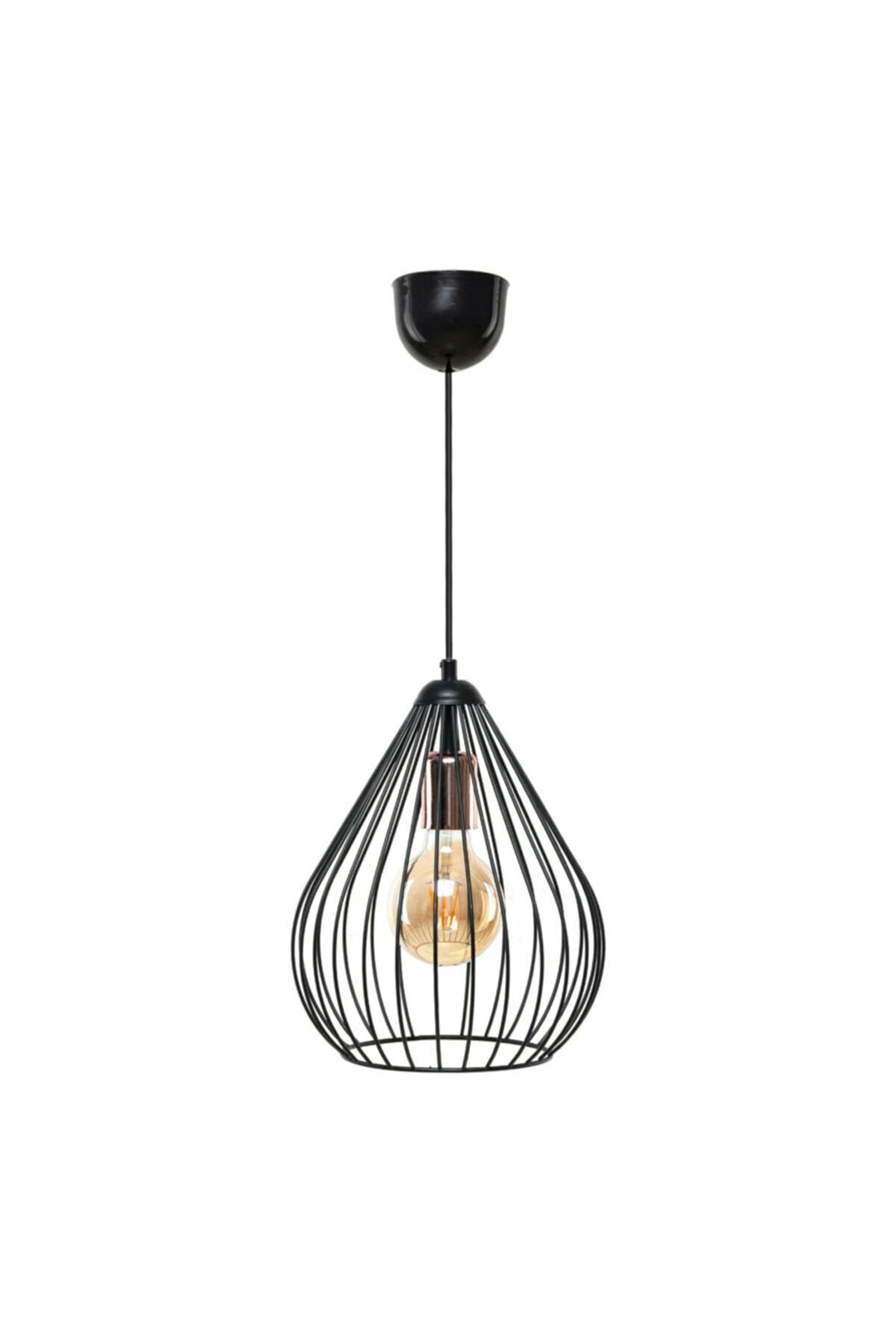 LUMI Guarda loftlampe sort metal