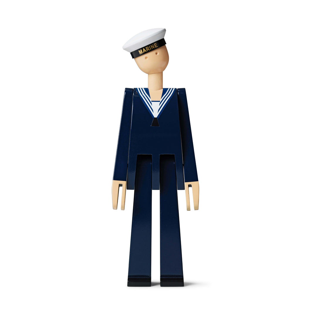 Produktbillede af Kay Bojesen Marine mørk blå/hvid i premium kvalitet