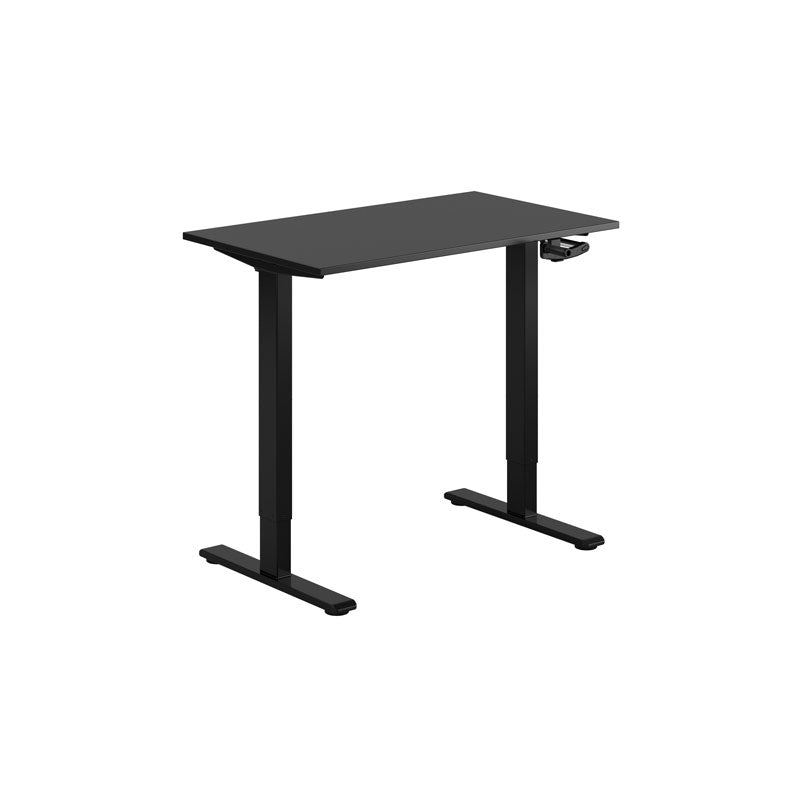 Produktbillede af ECO Hæve/Sænkebord manuelt 100x60cm Sort sort på tilbud