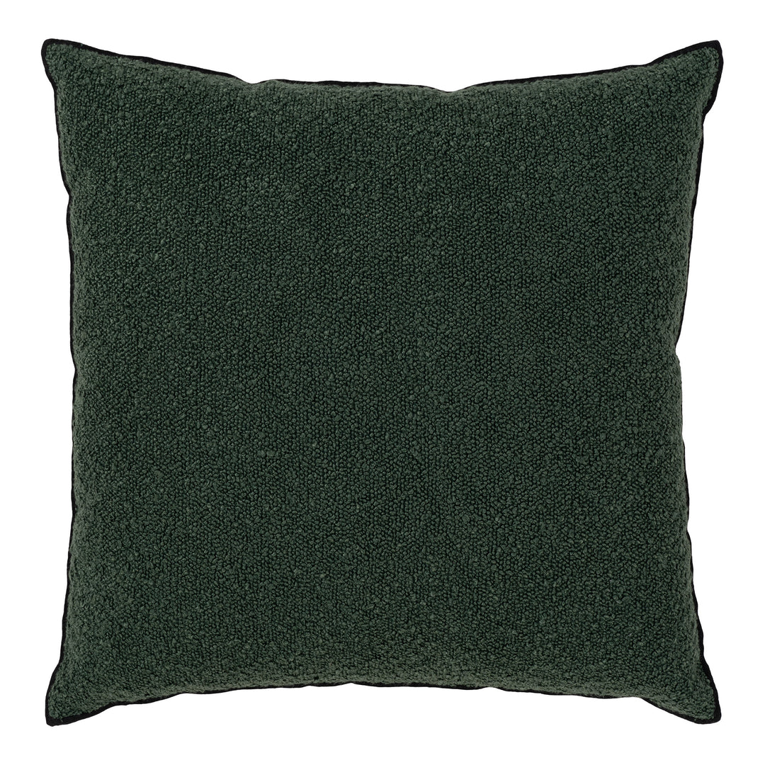 HOUSE NORDIC Lismore pude kvadratisk grøn stof 45x45