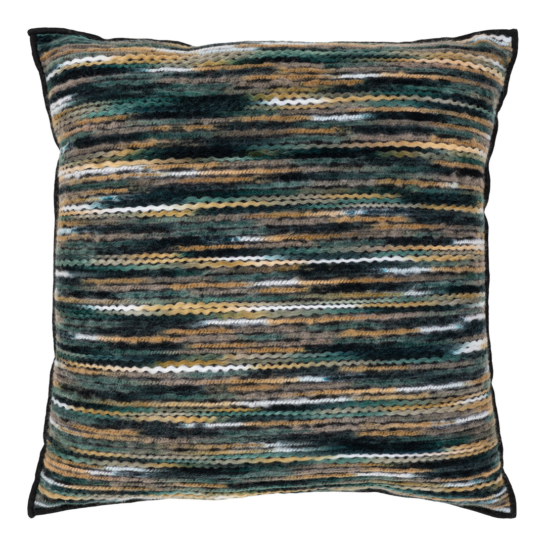 HOUSE NORDIC Geelong pude kvadratisk multifarvet stof 45x45