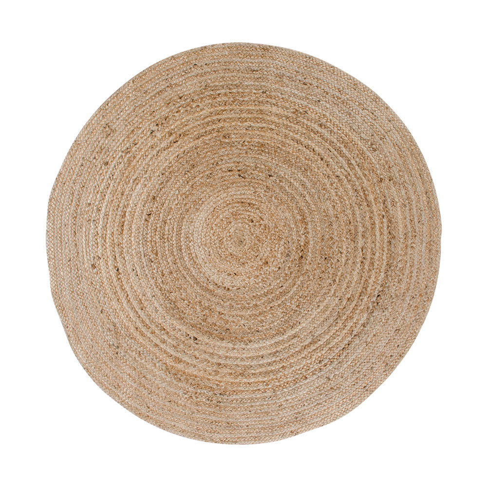 Produktbillede af HOUSE NORDIC Bombay gulvtæppe natur bomuld/jute rund Ø:150 i premium kvalitet