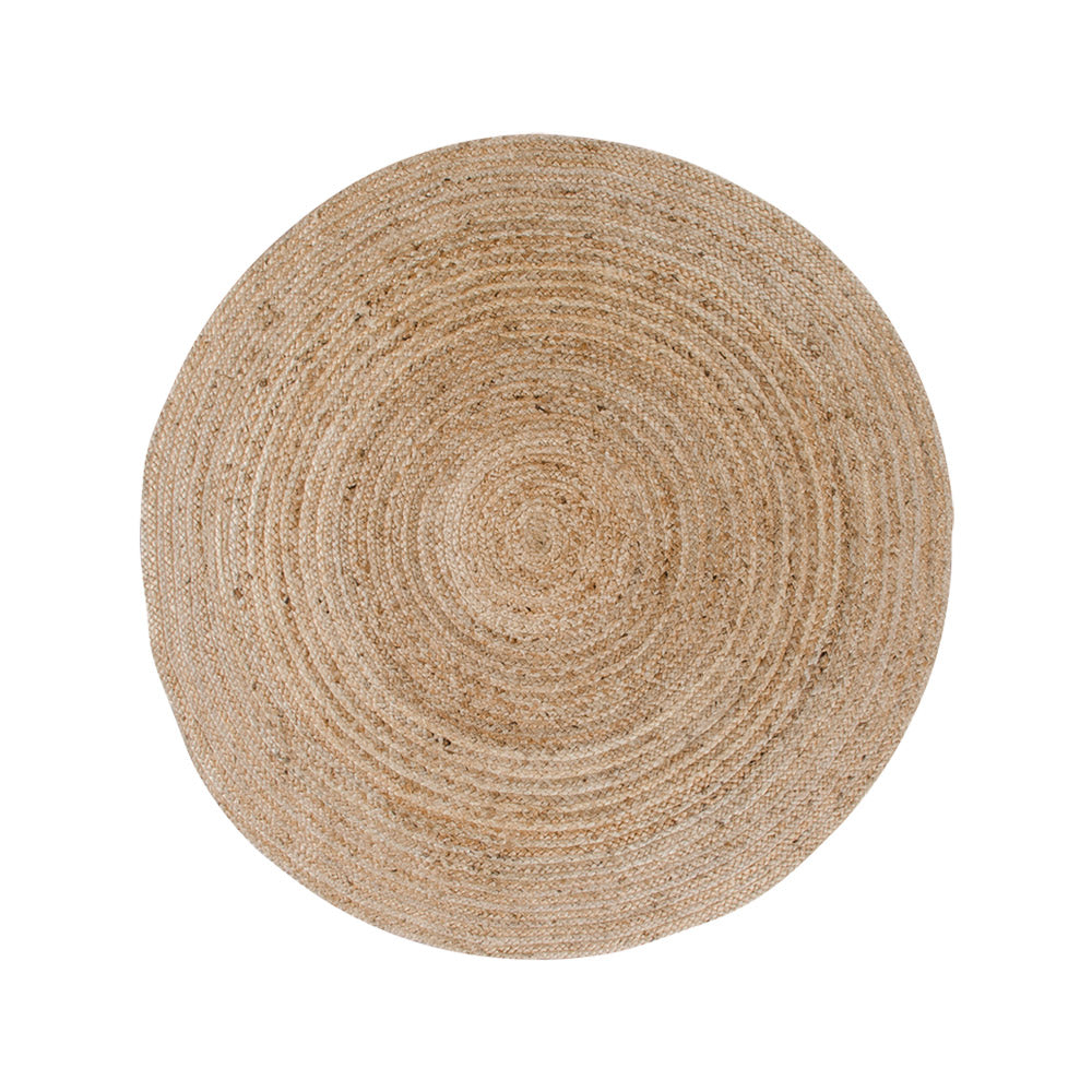 HOUSE NORDIC Bombay gulvtæppe natur jute Ø120