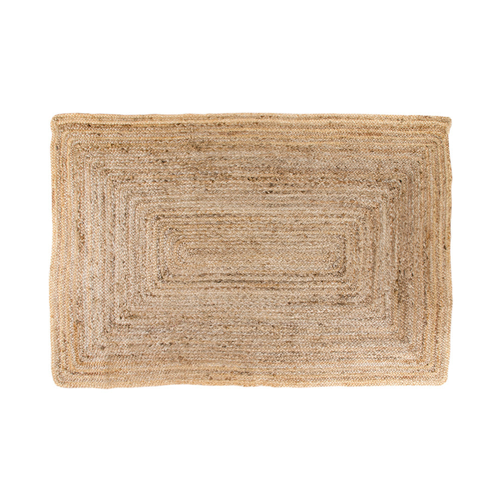 Produktbillede af HOUSE NORDIC Bombay gulvtæppe natur bomuld/jute rektangulær 135x65 i premium kvalitet
