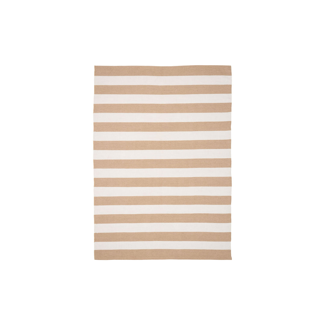 HOUSE NORDIC  Tæppe 100% genanvendt plast beige/off white 140x200 cm