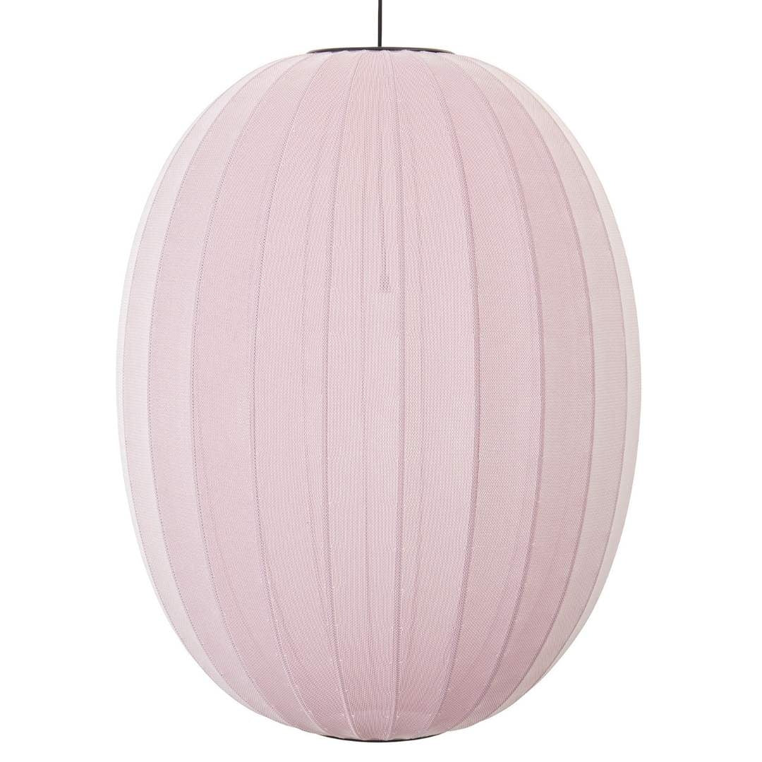 Produktbillede af Knit-Wit 65 High Oval Pendel Light Pink Made by Hand i premium kvalitet