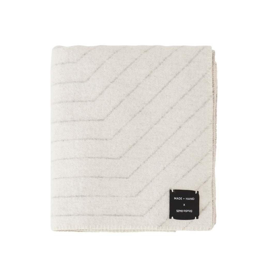 Produktbillede af Plaid Hvid Made by Hand i premium kvalitet