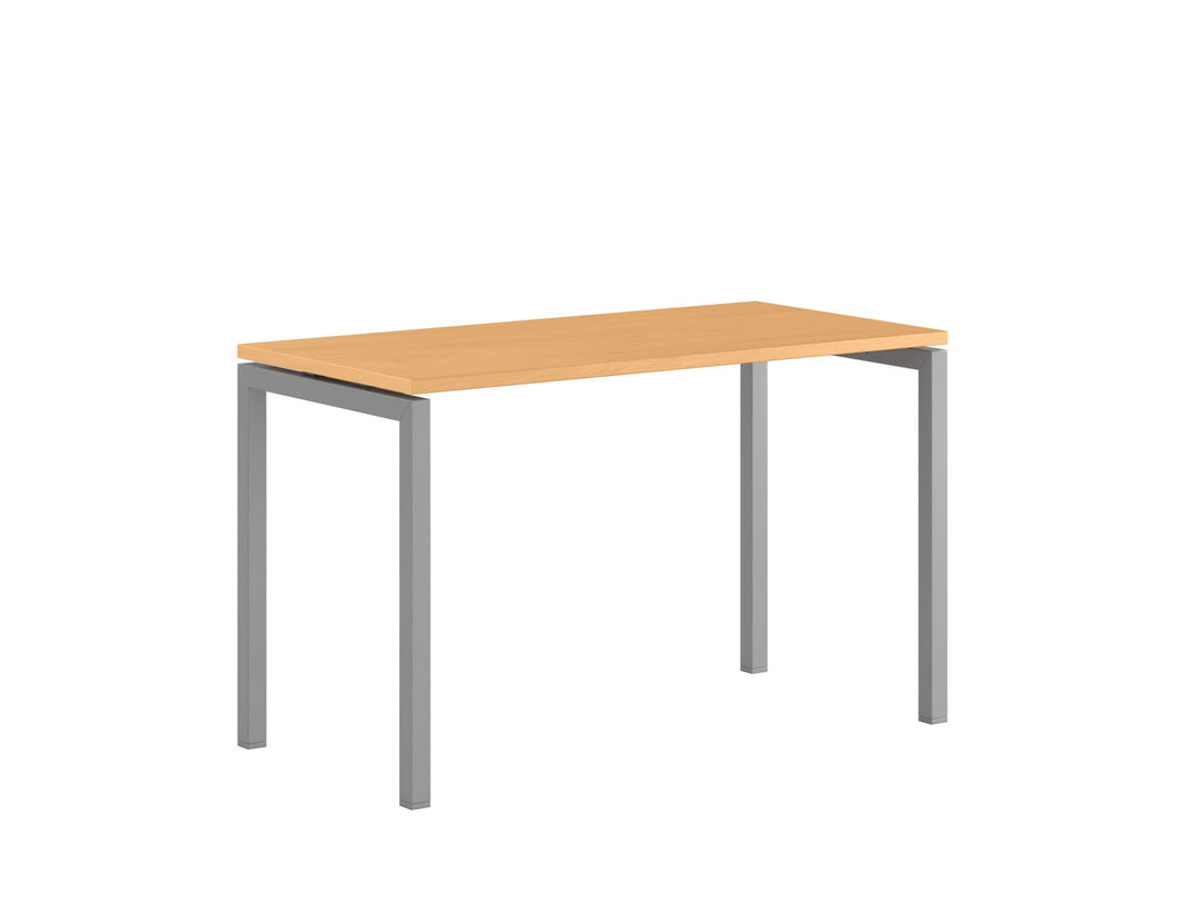 Produktbillede af Luna U Bord 120x60cm Bøg-grå på tilbud