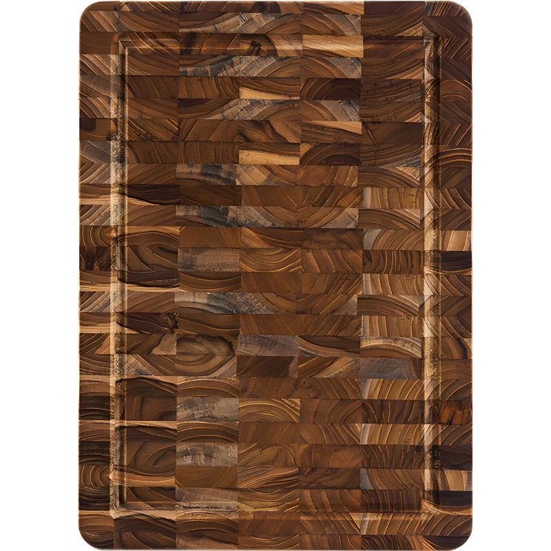 Produktbillede af Teak Haus Skærebræt 36 x 26 x 2,5 Cm på tilbud – premium kvalitet og detaljer