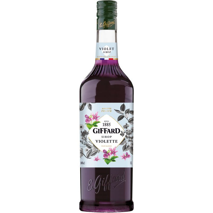 Produktbillede af Giffard Syrup Violet 1 Ltr på tilbud i premium kvalitet