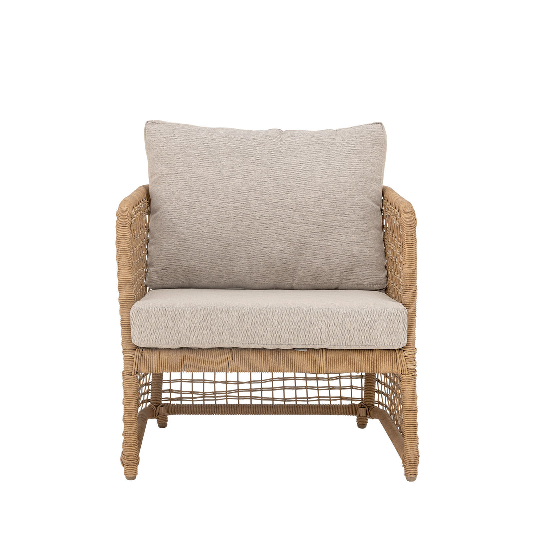 Produktbillede af BLOOMINGVILLE PENZANO LOUNGESTOL NATUR 75 i premium kvalitet