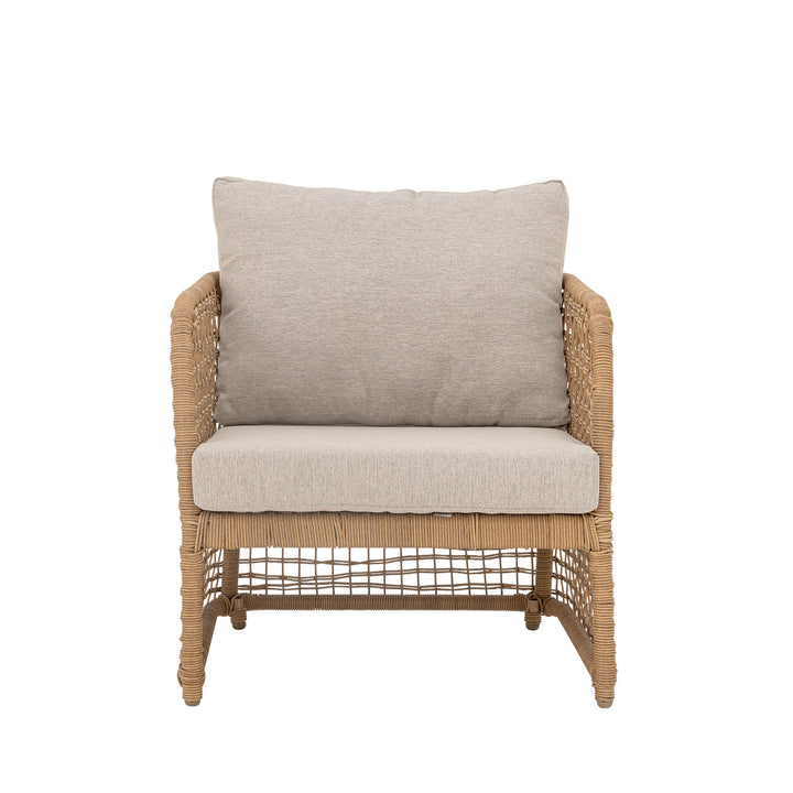 Produktbillede af BLOOMINGVILLE PENZANO LOUNGESTOL NATUR 75 i premium kvalitet