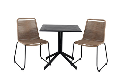Venture Home - Way cafesæt m. bord og 2 Lindos stole ❤ Kæmpe udvalg i Venture Home ❤ Billig fragt og hurtig levering 2 - 5 hverdage - Varenummer: BGH-47933578903882 / Ean: på lager - Udsalg på Alle produkter (Lagerbeholdning er større end 1) Spar op til 65% - Over 1312 kendte brands på udsalg