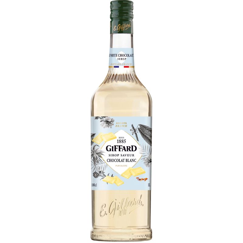 Produktbillede af Giffard Syrup Hvid Chokolade 1 Ltr på tilbud i premium kvalitet