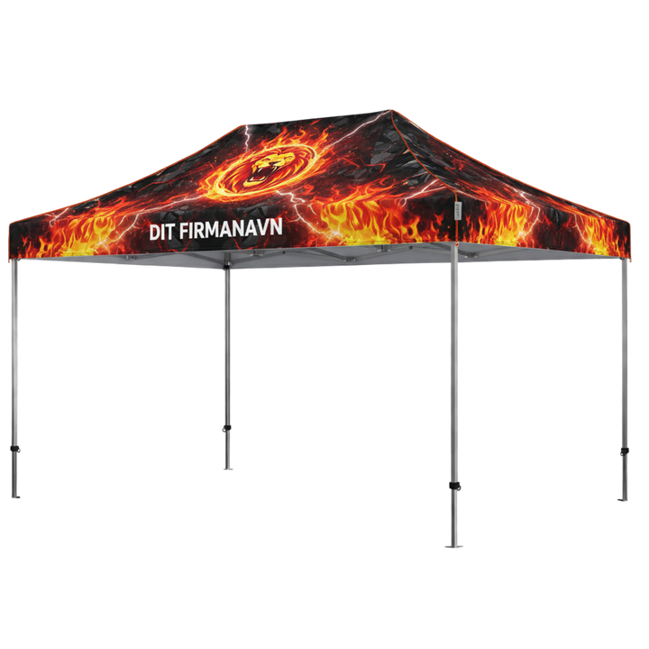 Produktbillede af Foldetelt Komplet 3x4,5m Premium Fullprint på tilbud