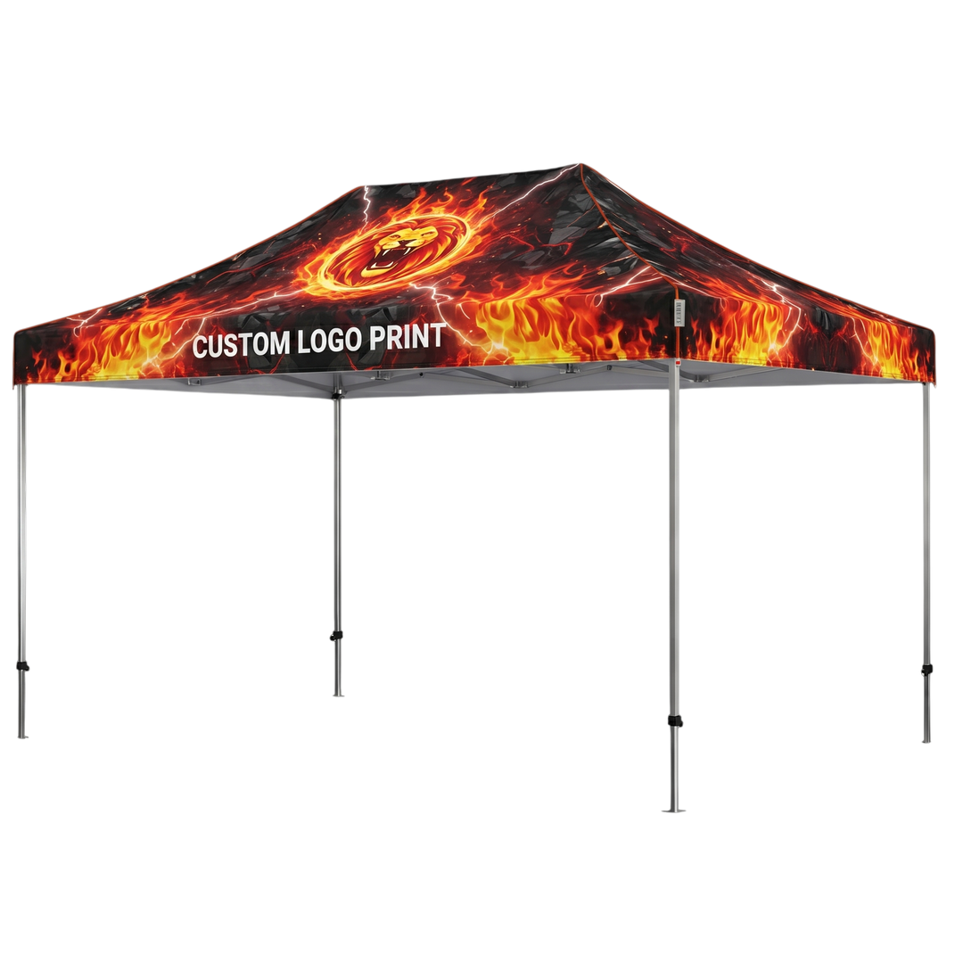 Foldetelt Komplet 3x4,5m Premium Fullprint