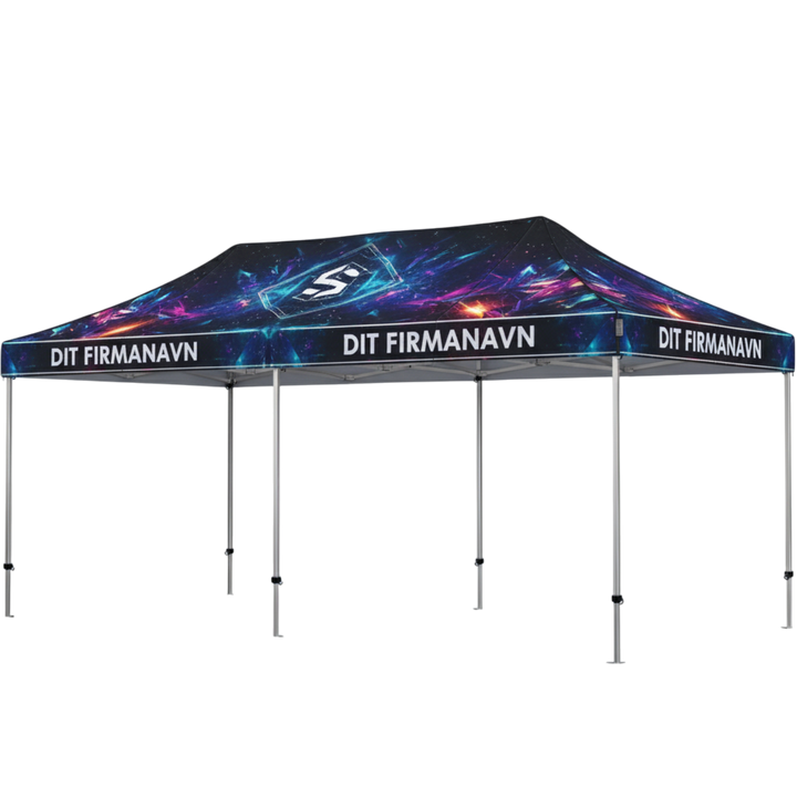 Produktbillede af Foldetelt Komplet 3x6m Premium Plus Fullprint på tilbud