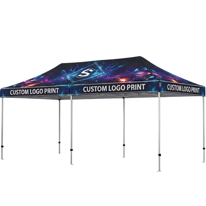 Foldetelt Komplet 3x6m Premium Fullprint