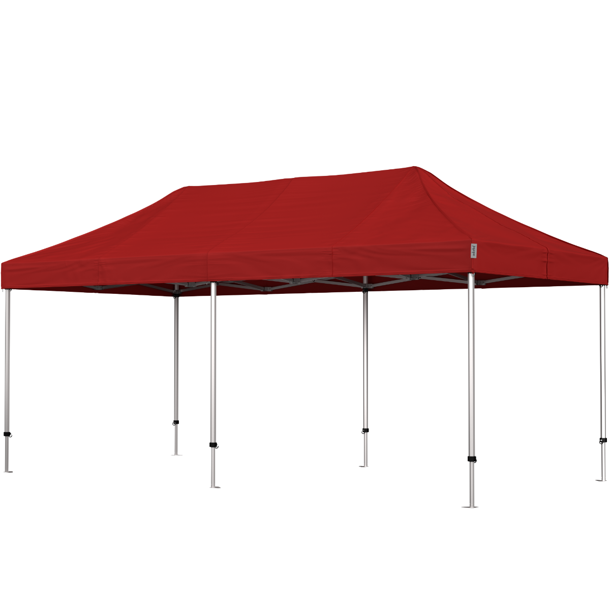 Produktbillede af Foldetelt Komplet 3x6m HEXA Heavy Duty Rød på tilbud