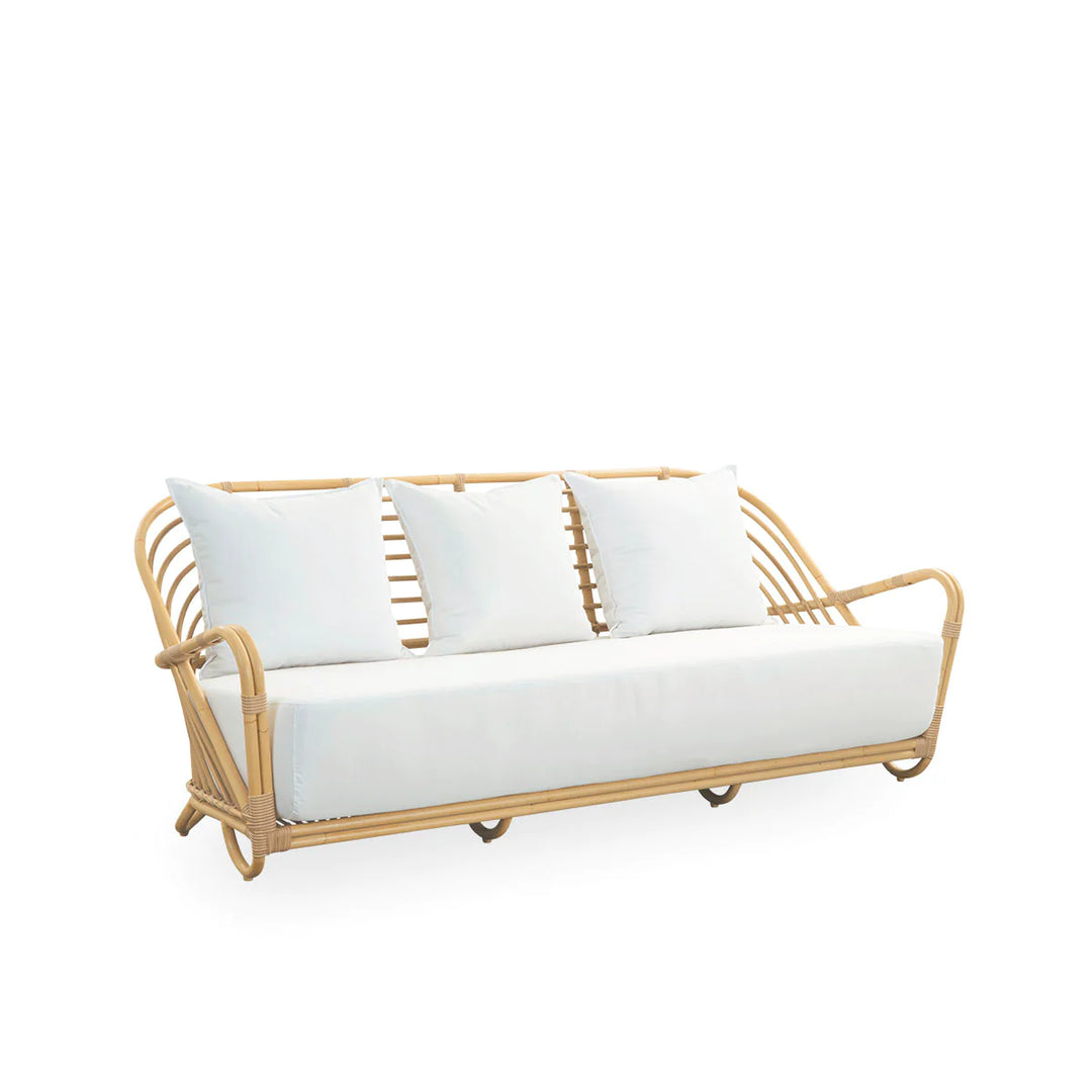 Produktbillede af SIKA DESIGN CHARLOTTENBORG EXTERIOR 3-PERS SOFA NATURAL INKL HYNDE 199 i premium kvalitet