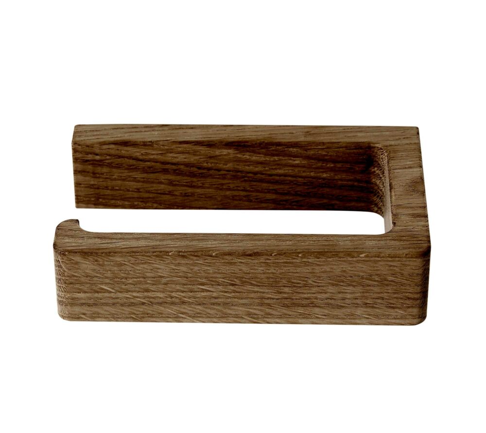Produktbillede af Andersen Furniture Andersen Toiletspapirholder 13,5x8,5 cm Bejdset Matt Lacquer Eg i premium kvalitet