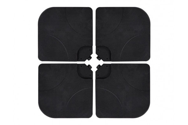 Produktbillede af 4-delt Parasolfod til sand på tilbud i høj kvalitet