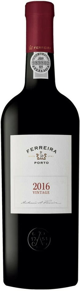 Produktbillede af Ferreira Vintage 2016 Port 0,75 Ltr på tilbud – premium kvalitet og detaljer