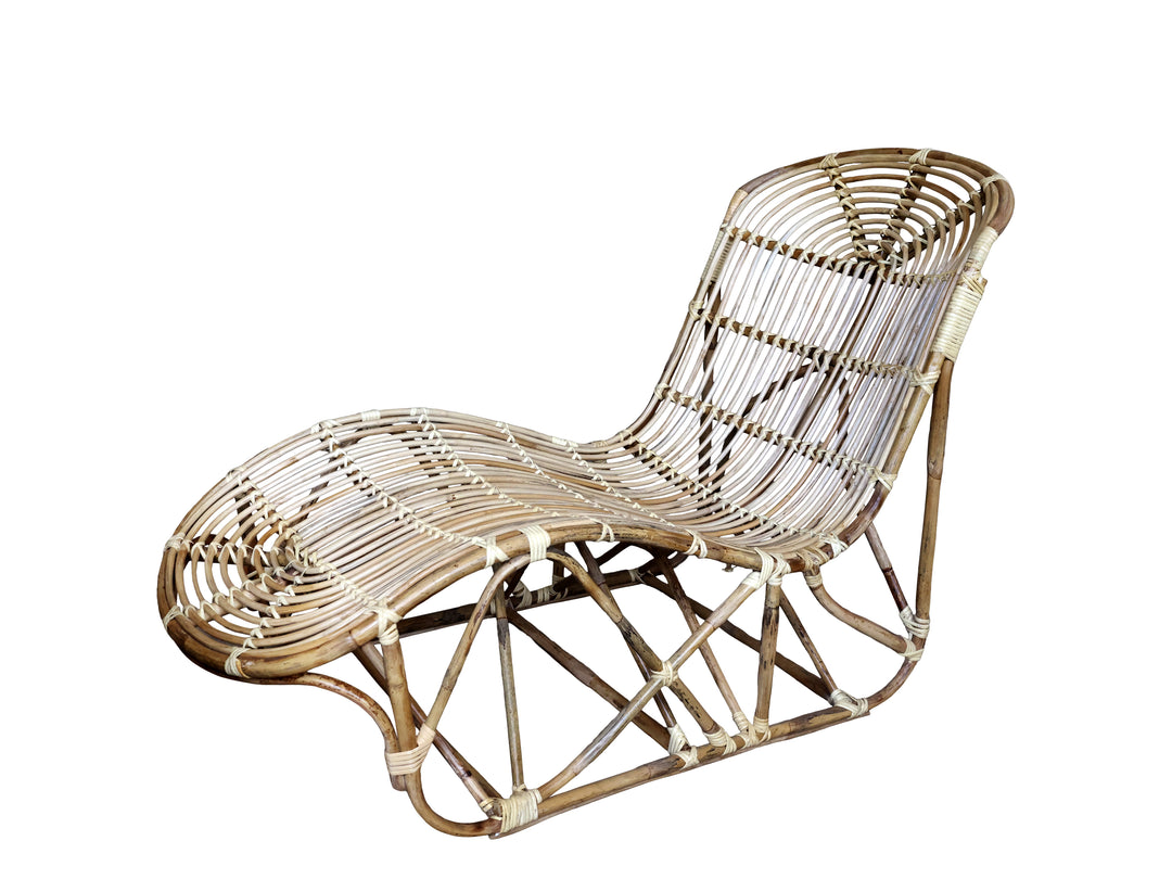Produktbillede af CHIC ANTIQUE LIGGESTOL RATTAN NATUR 131 i premium kvalitet