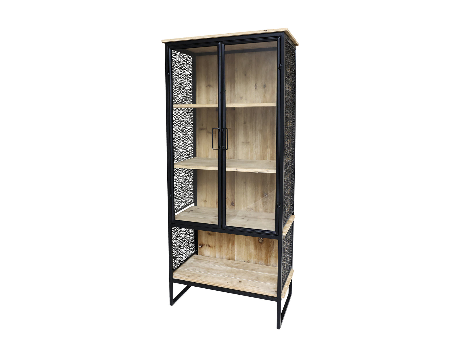 Produktbillede af CHIC ANTIQUE VENCE VITRINESKAB M/ 4 HYLDER 160 i premium kvalitet