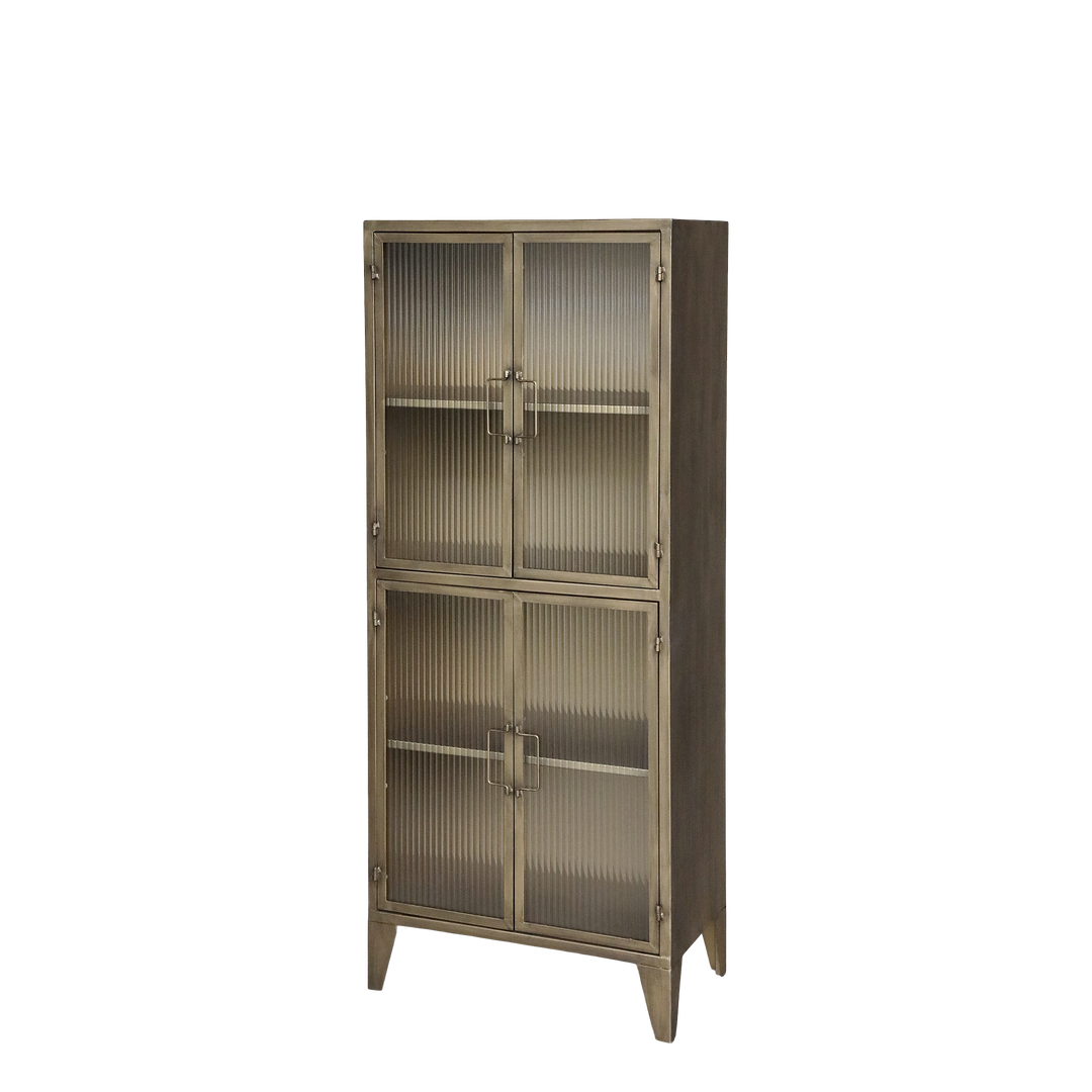 Produktbillede af CHIC ANTIQUE VITRINESKAB M/4 GLASLÅGE 149,5 i premium kvalitet