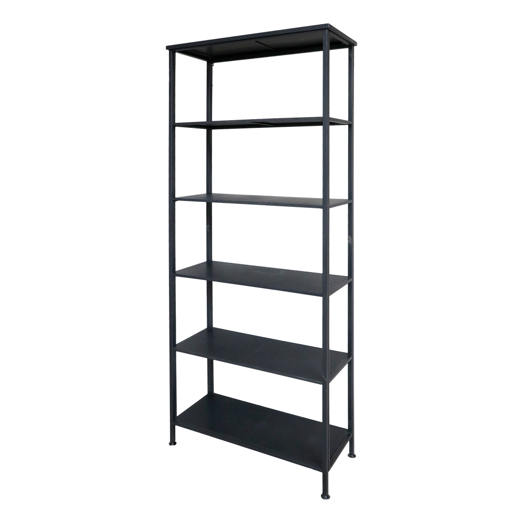 Produktbillede af CHIC ANTIQUE 5 HYLDER BRED SORT 212 i premium kvalitet