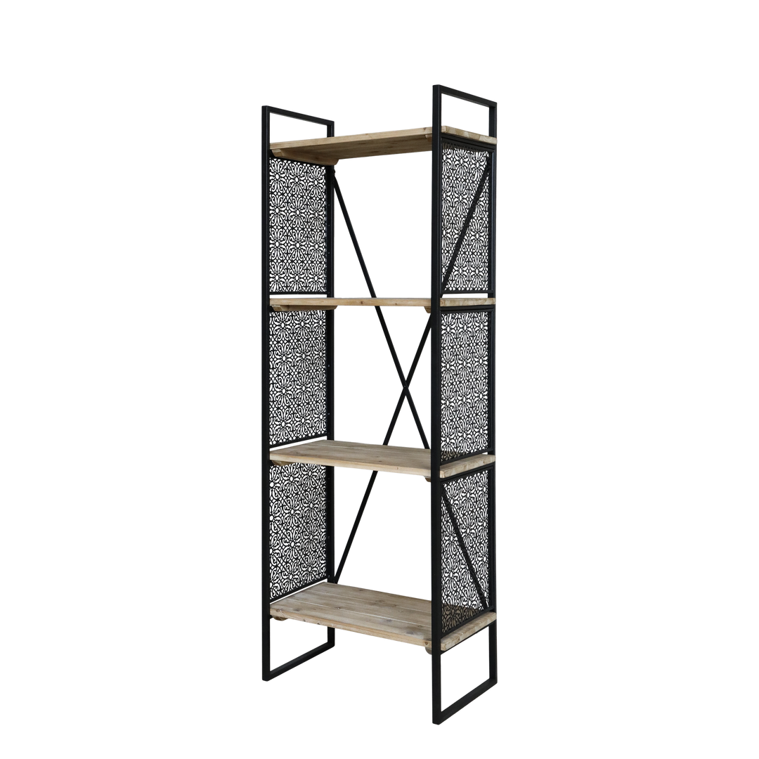 Produktbillede af CHIC ANTIQUE VENCE REOL M/ 4 HYLDER ANTIQUE SORT 168 i premium kvalitet