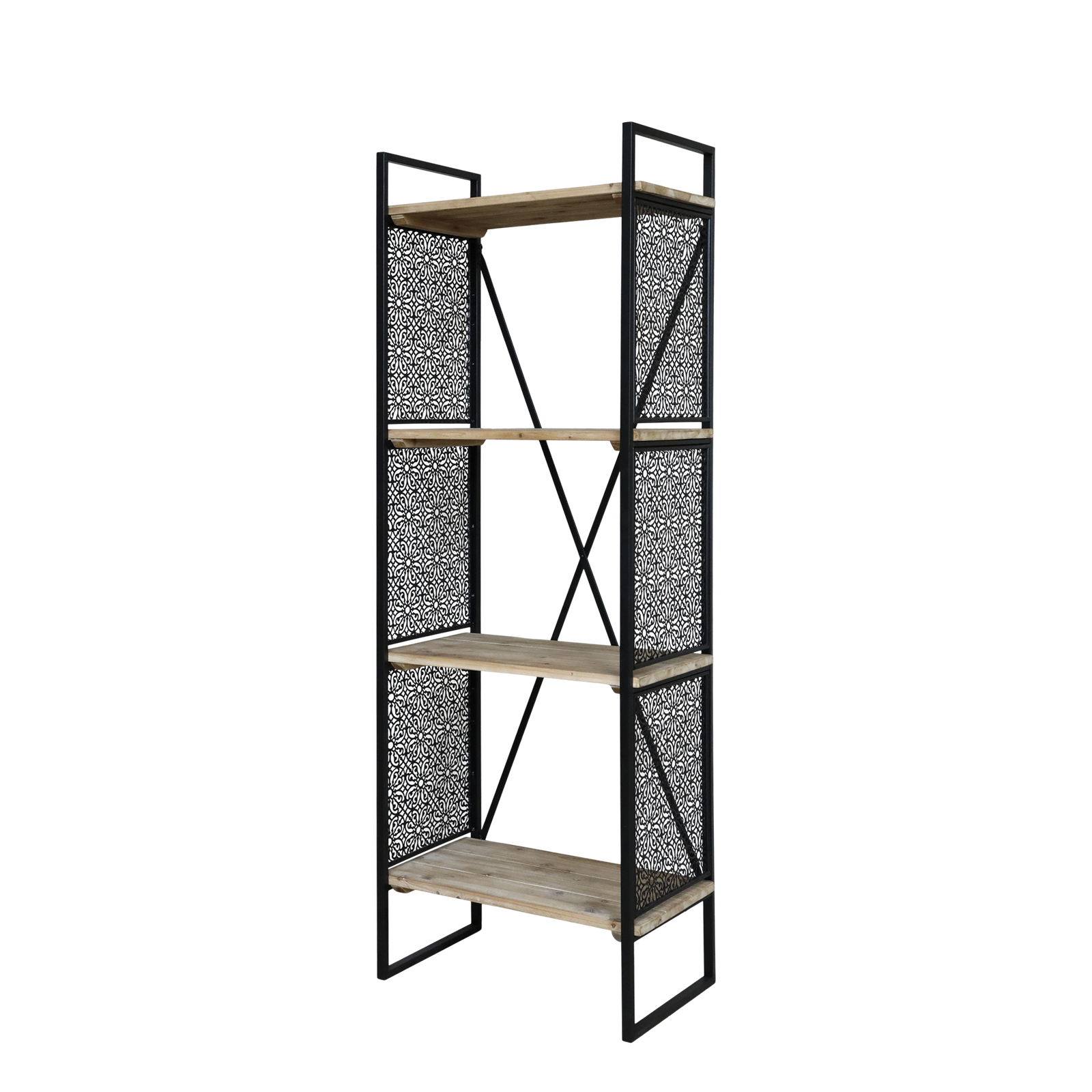 Produktbillede af CHIC ANTIQUE VENCE REOL M/ 4 HYLDER ANTIQUE SORT 168 i premium kvalitet